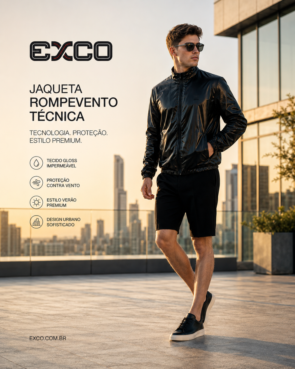 Rompe viento Exco