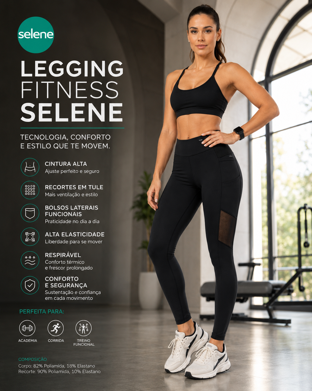 Legging Selene Fitness 24688