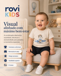 Conjunto Camiseta Com Bermuda Infantil Rovi Kids 3029510