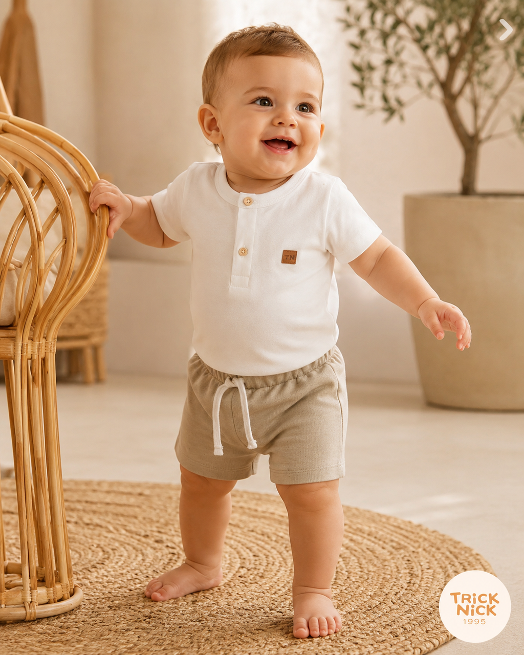 Conjunto Infantil Camiseta Com Bermuda Trick Nick 1027400