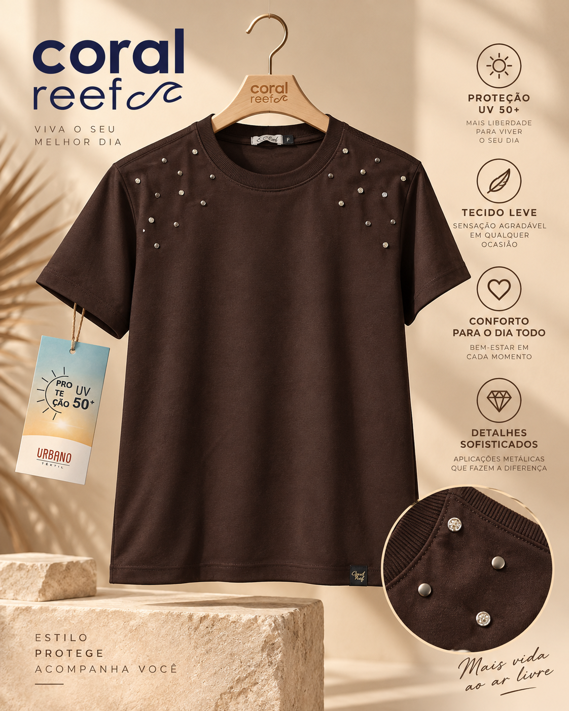 Blusa Coral Reef Protección UV