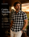 Camisa Masculina Xadrez Diametro
D00647