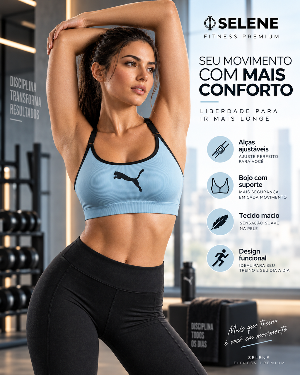 Top puma com bojo ajustable (copia)