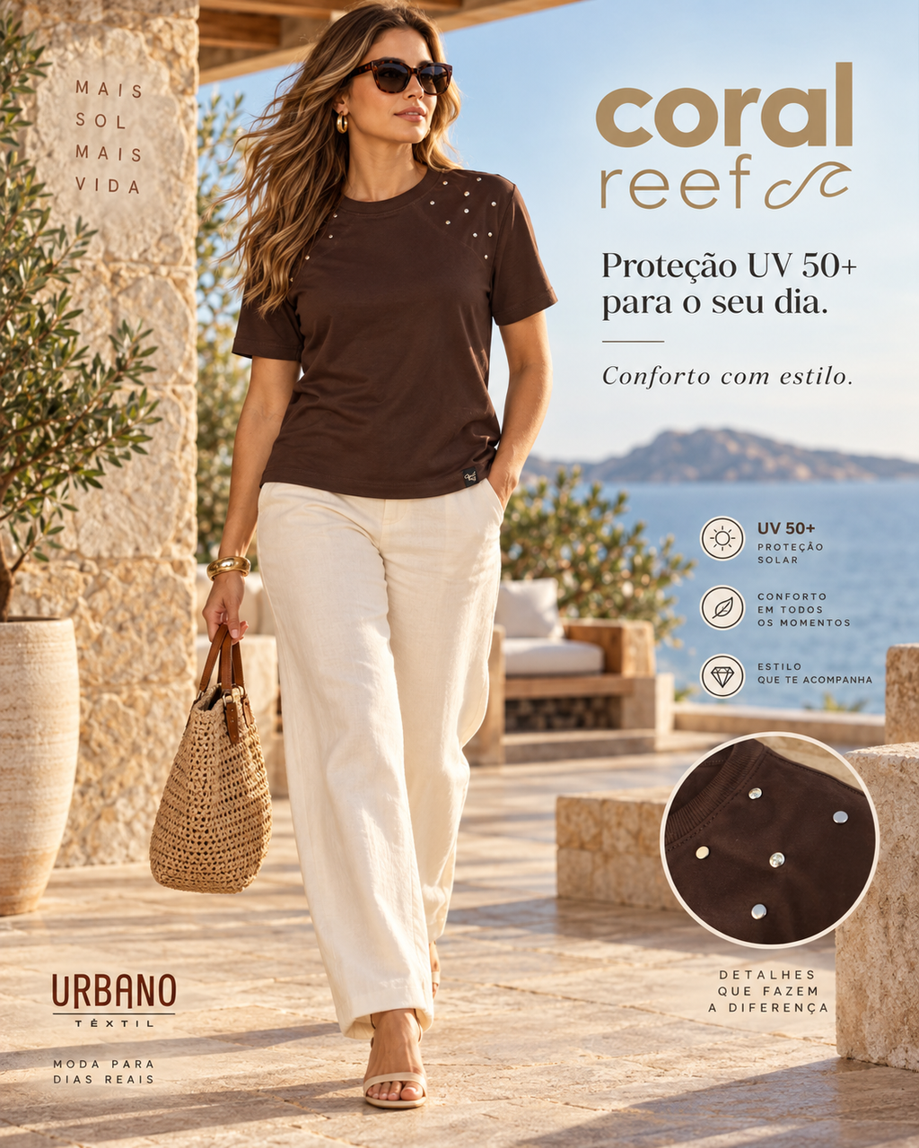 Blusa Coral Reef Protección UV