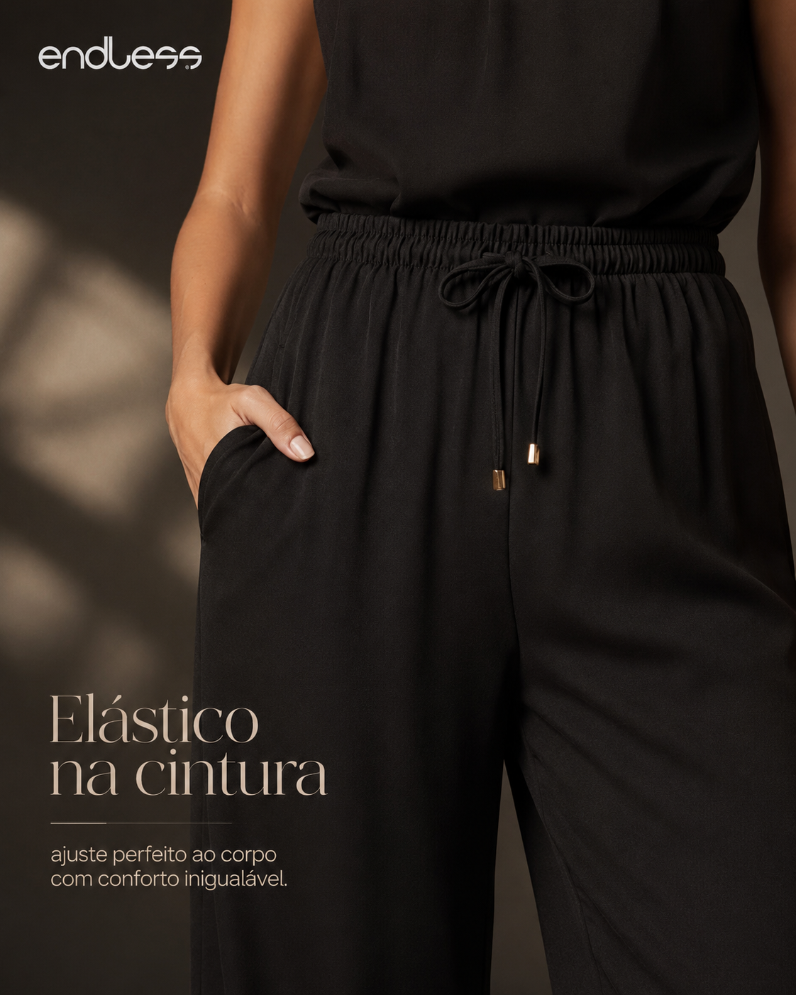Calça Feminina Em Tecido Alfaiataria Endless E16005