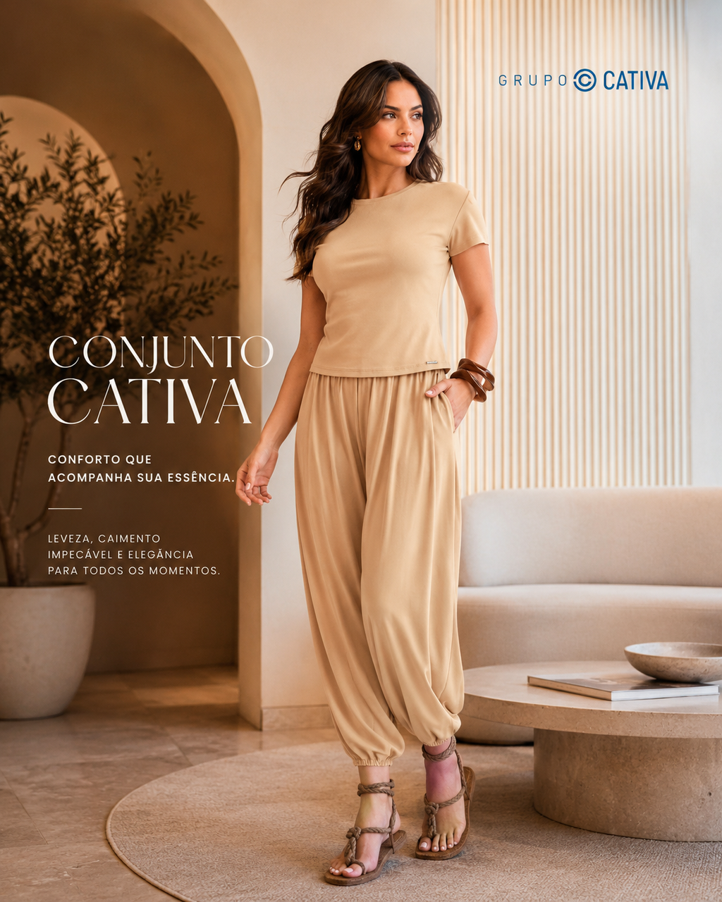 CONJ. BLUSA E CALÇA
Ref.: C91726