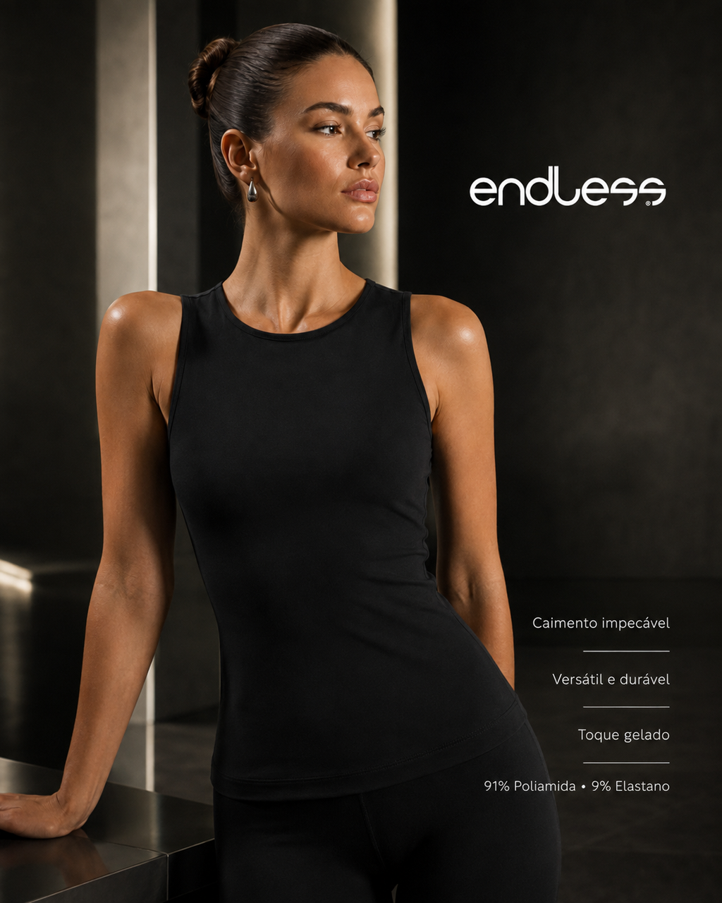 Regata Feminina Endless Polimida E16054