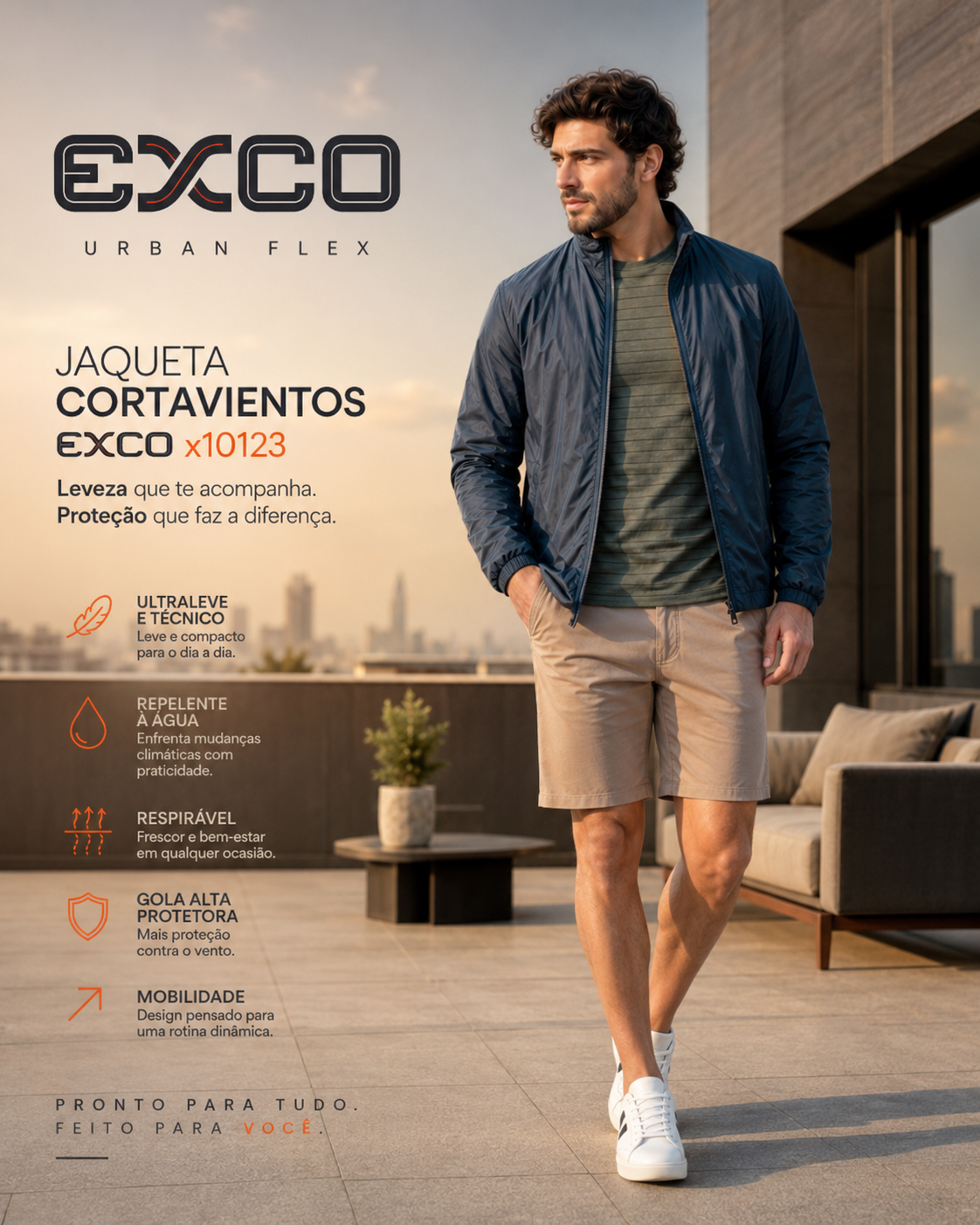Rompe viento Exco