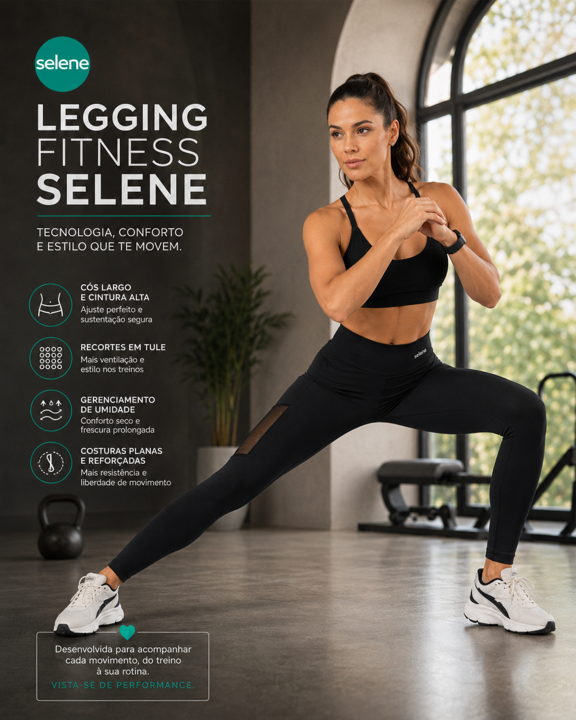 Legging Selene Fitness 24688