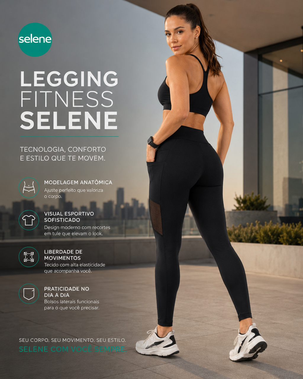 Legging Selene Fitness 24688
