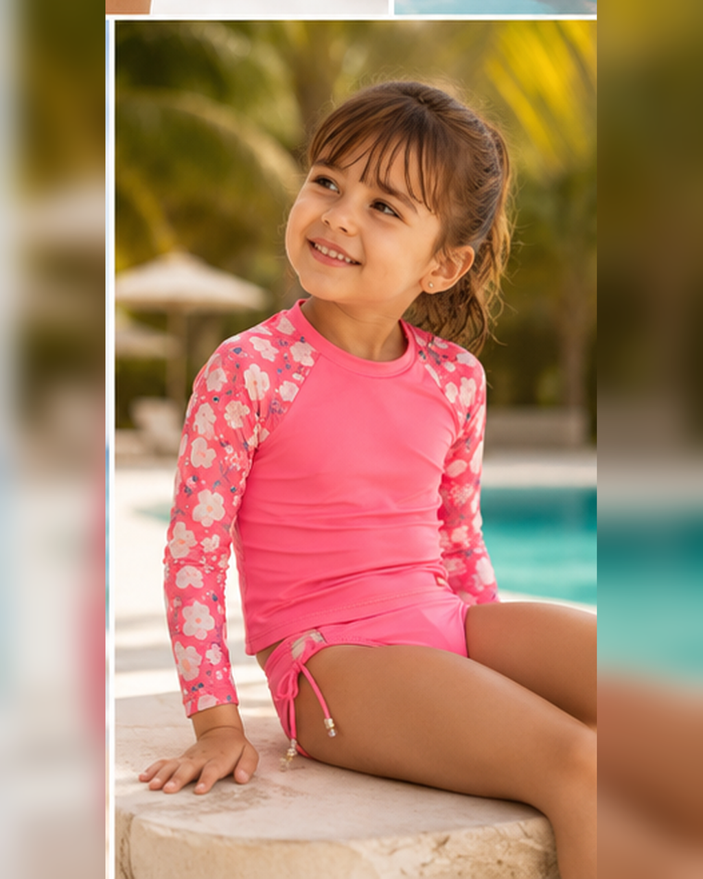 Conjunto Bíquini Infantil Proteção UV Rovi Kids 3146402