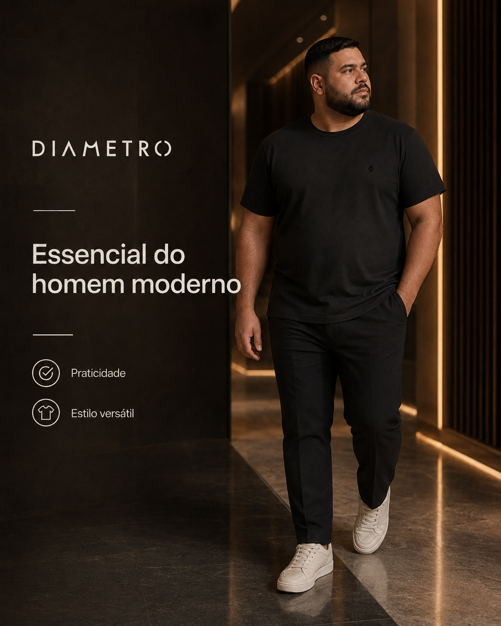Camiseta Masculina Plus DB00126