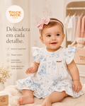 Vestido Infantil Feminino Estampado Trick Nick 1137130