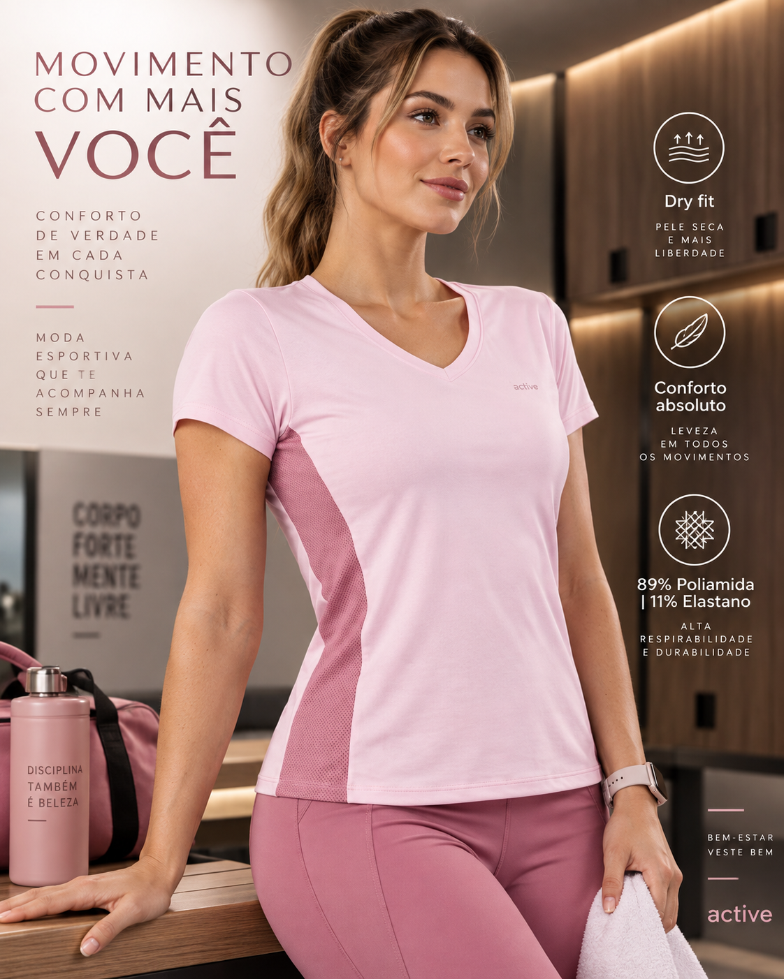 Camiseta com recorte 20864