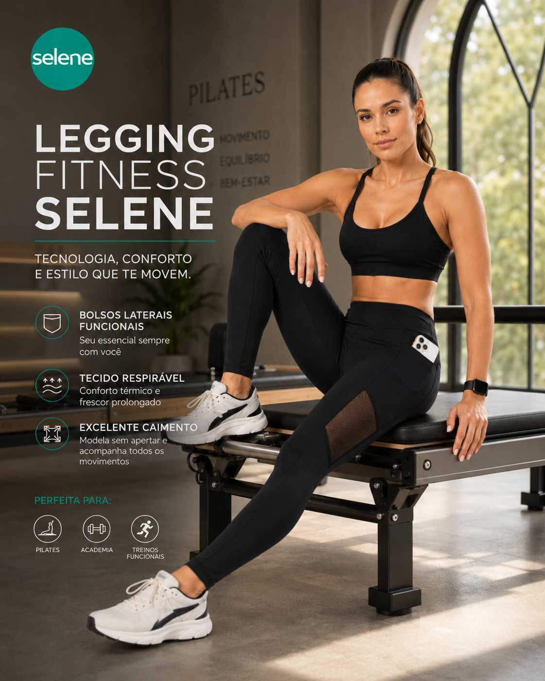 Legging Selene Fitness 24688