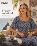 Blusa Feminina Viscotorcion Estampada Rovitex