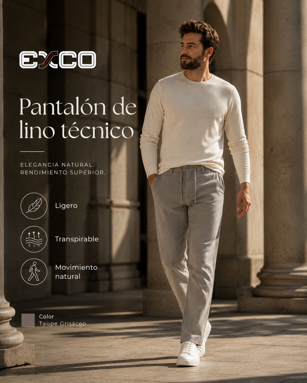 Calça De Linho X50036
