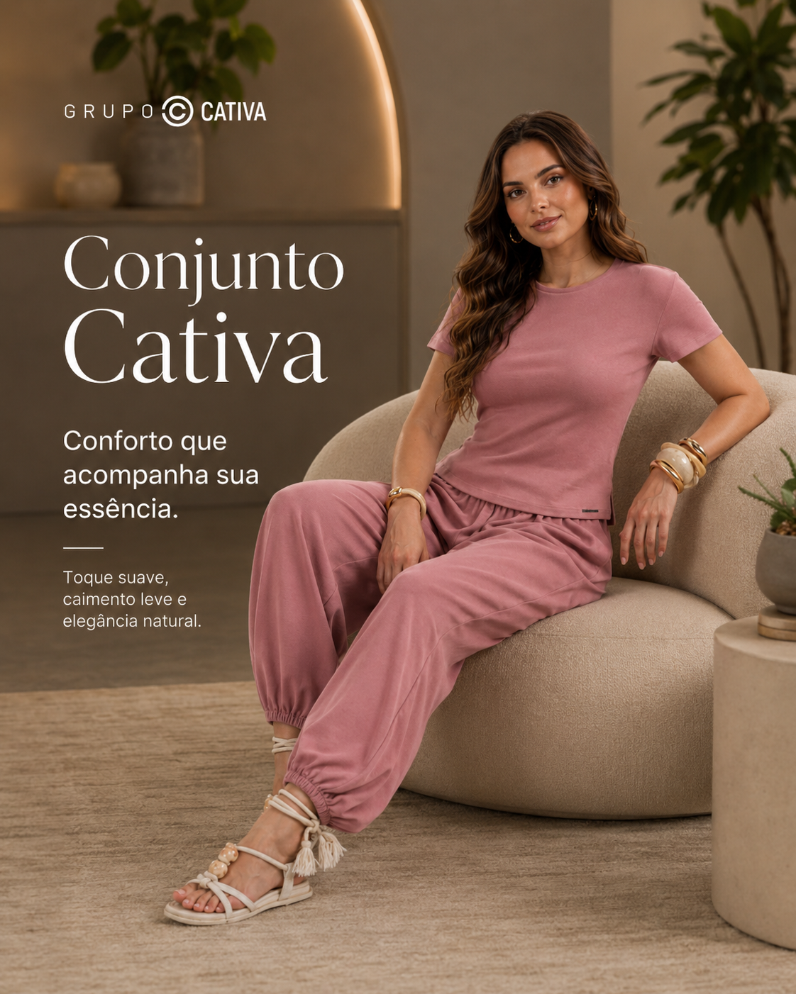 CONJ. BLUSA E CALÇA Ref.: C91726