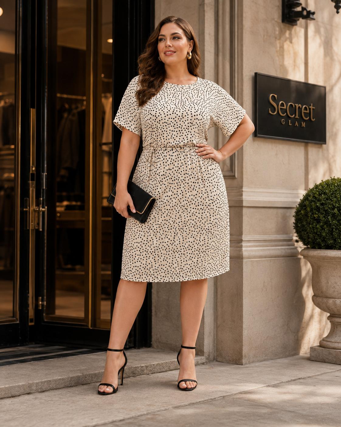 Vestido Plus Secret S02154