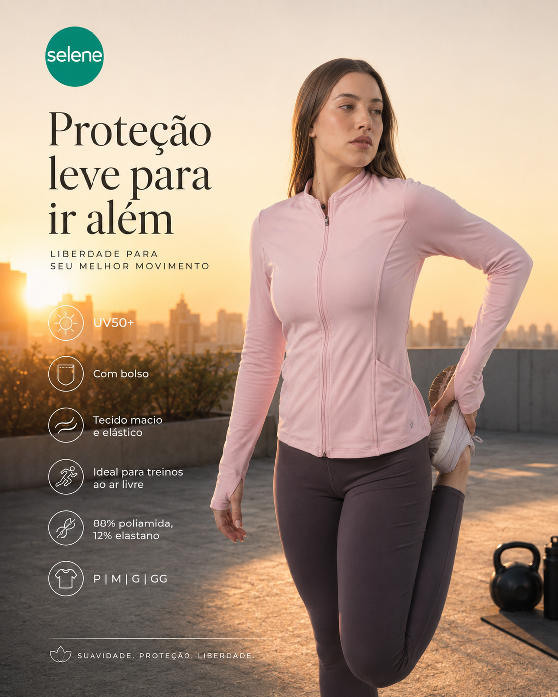 Jaqueta proteção UV 22026