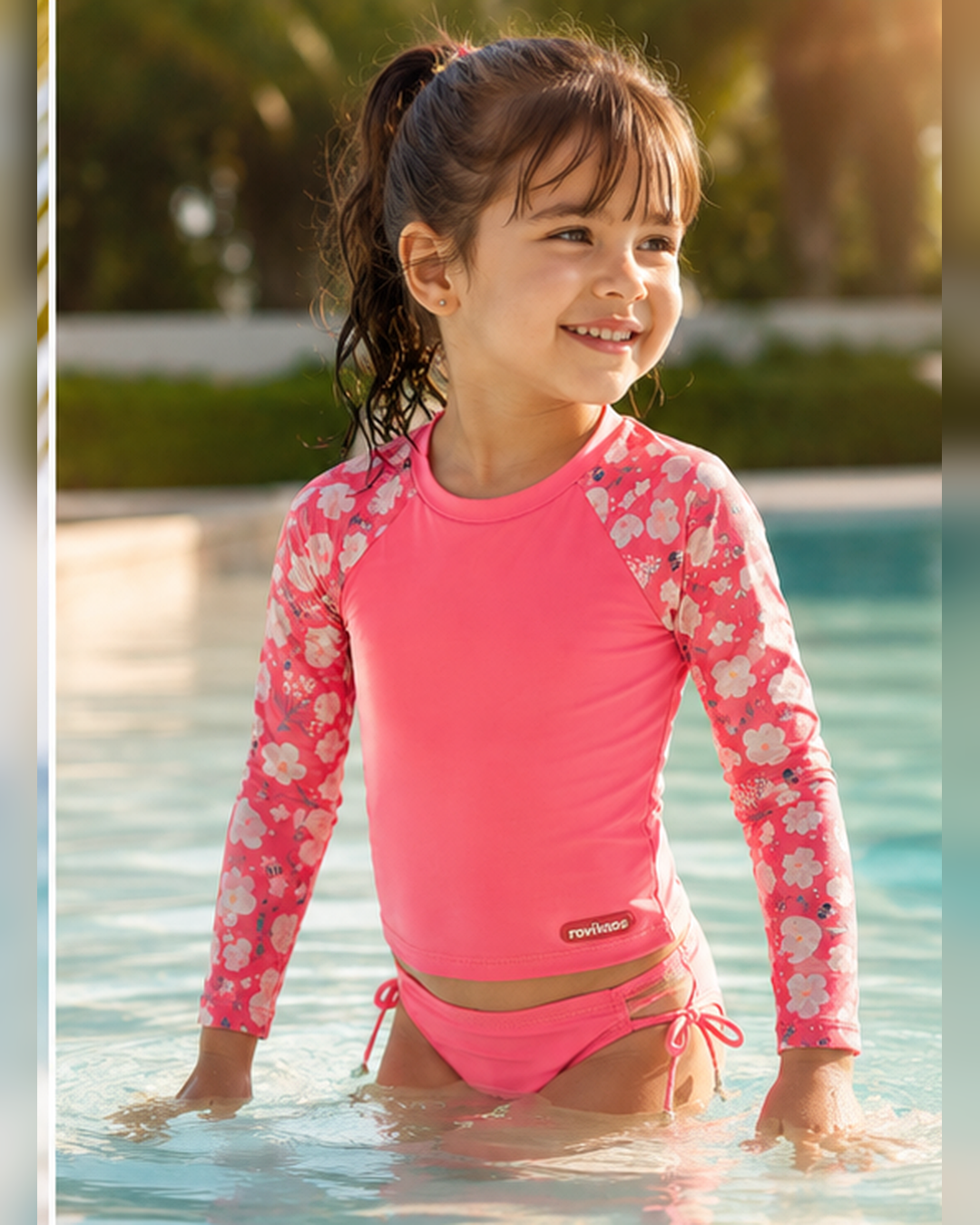 Conjunto Bíquini Infantil Proteção UV Rovi Kids 3146402