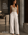Calça Feminina Em Tecido Alfaiataria Endless E16005