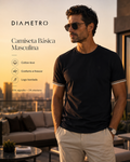 CAMISETA COTTON LEVE MASCULINO DIAMETRO
DB00385