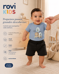 Conjunto Camiseta Com Bermuda Infantil Rovi Kids 3029470