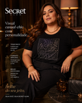 Blusa Feminina Manga Curta Com Estampa Secret Glam S02136