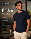 CAMISETA COTTON LEVE MASCULINO DIAMETRO
DB00385