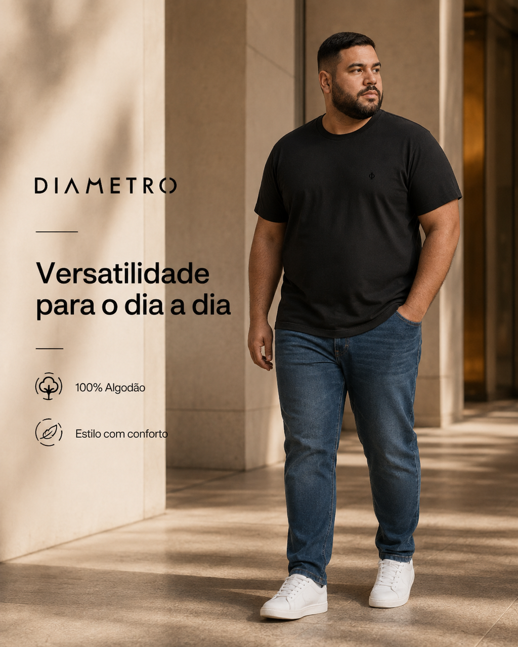 Camiseta Masculina Plus DB00126
