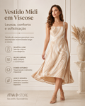 Vestido Midi em Viscose - Ref: H80457