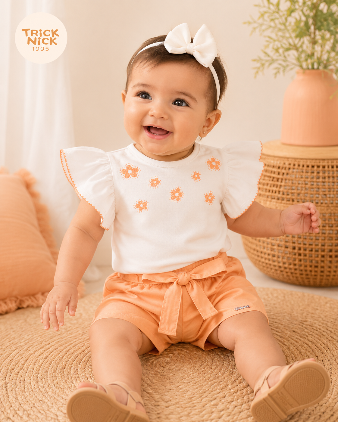 Conjunto Feminino Blusa Com Shorts Trick Nick 1171490