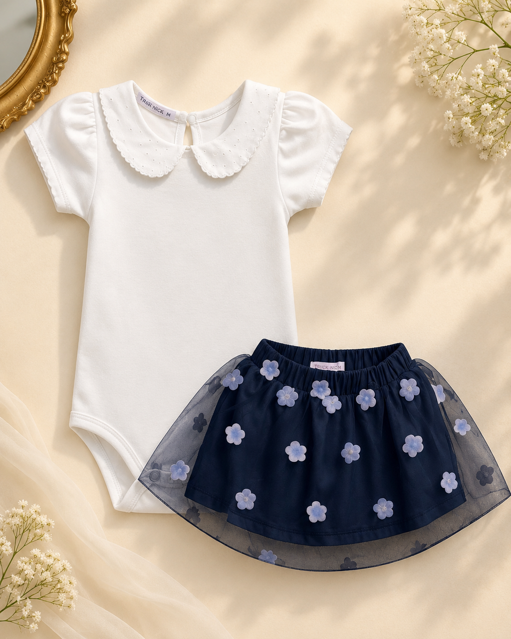 Conjunto Feminino Body Com Saia Trick Nick 1171441