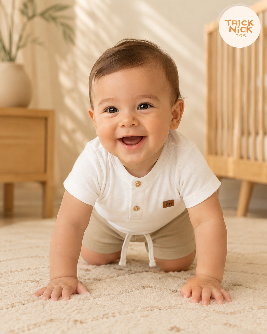 Conjunto Infantil Camiseta Com Bermuda Trick Nick 1027400