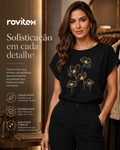 Blusa Feminina Viscotorcion E Viscose Rovitex 6177445