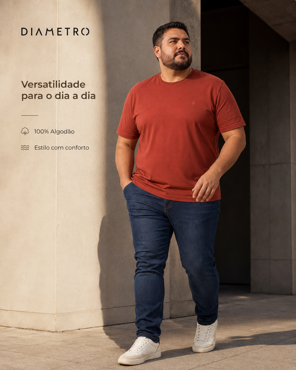 Camiseta Masculina Plus DB00126