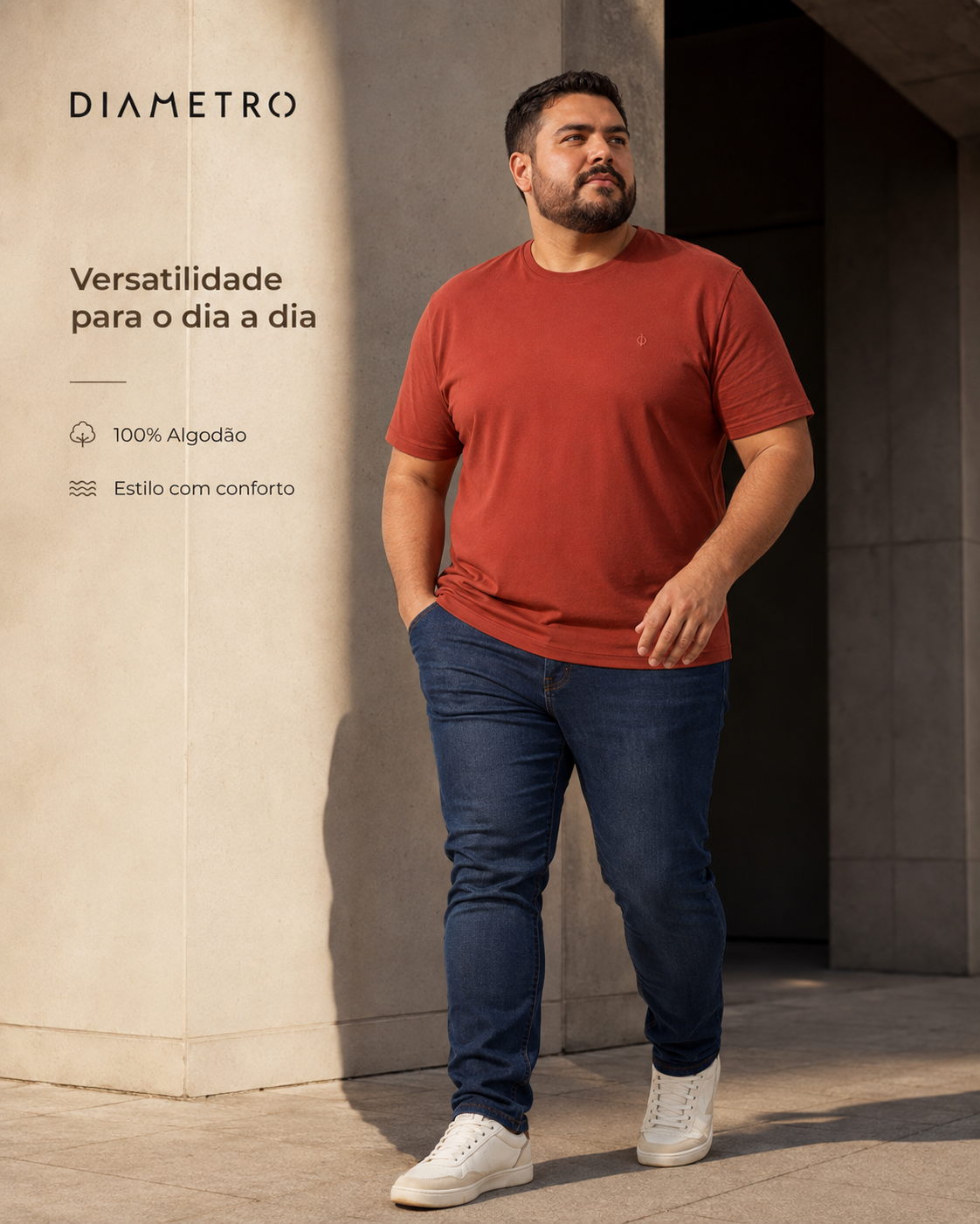 Camiseta Masculina Plus DB00126
