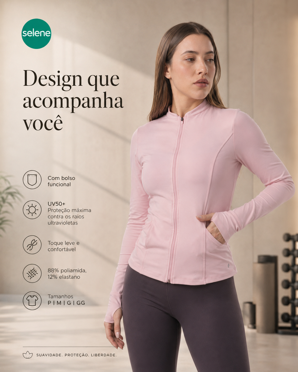 Jaqueta proteção UV 22026