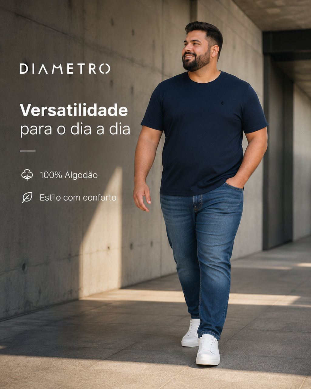 Camiseta Masculina Plus DB00126