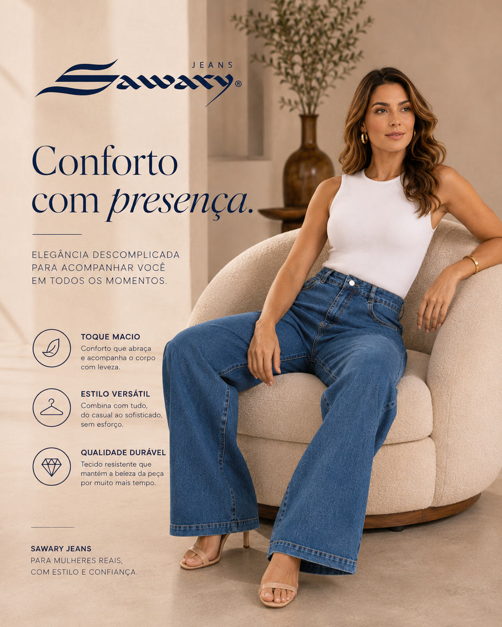 Jeans Sawary Petit 28330 (Si Lycra)