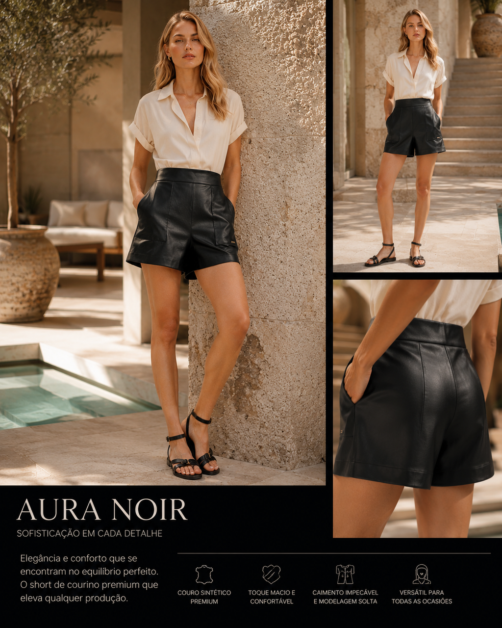 Short cuerina Marialicia