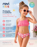 Conjunto Blusa Com Calcinha Infantil UV Rovi Kids 3146392