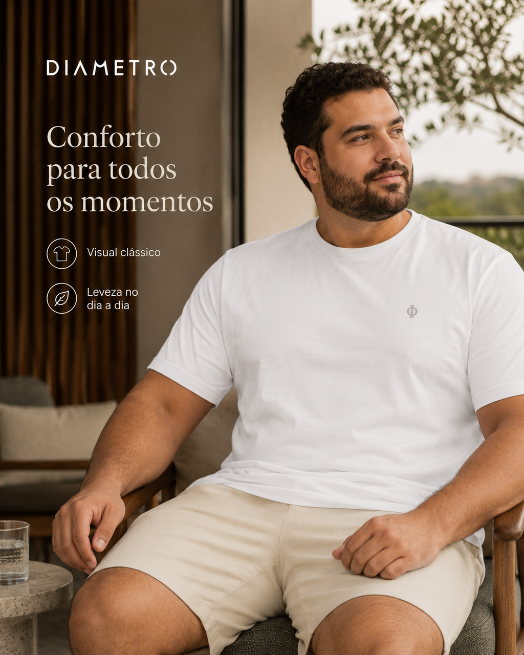 Camiseta Masculina Plus DB00126