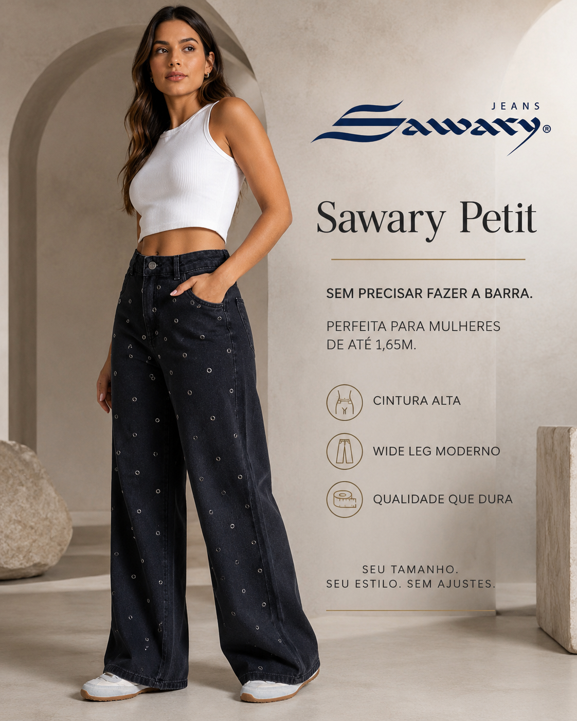 Jeans Sawary Petit 283614 (No Lycra)