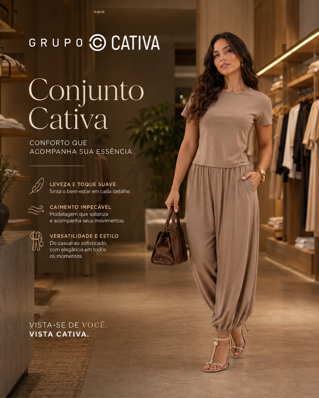 CONJ. BLUSA E CALÇA Ref.: C91726