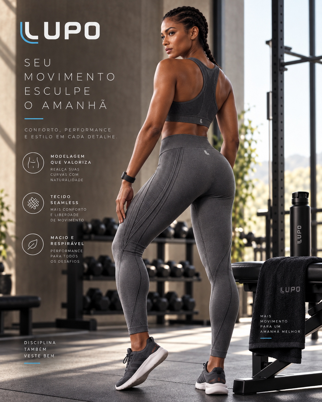 Legging Max Lupo ID71053-001
