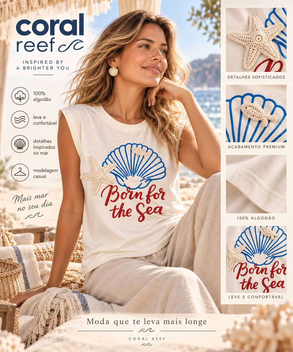 Blusa Coral
