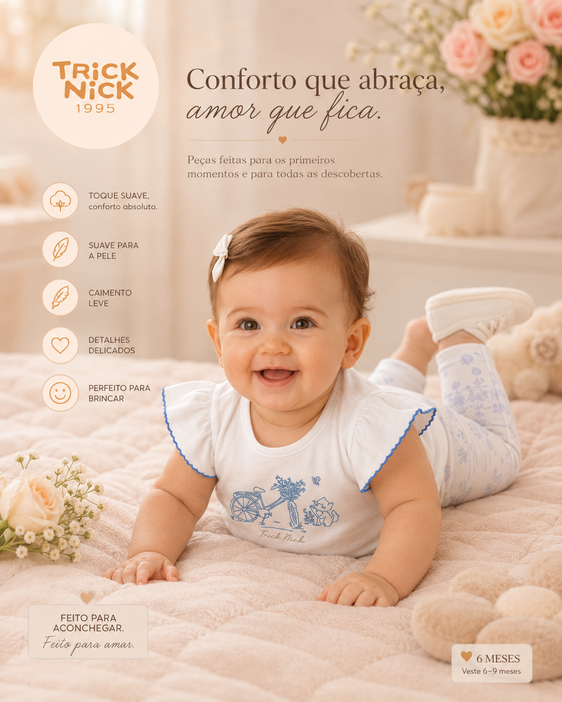 Conjunto Feminino Blusa Com Legging Trick Nick 1137150