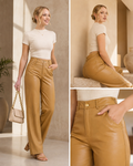Calça corino Cativa